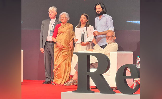 Editor-in-Chief of The News Minute Dhanya Rajendran gets RedInk 'Journalist of the Year' Award 2022