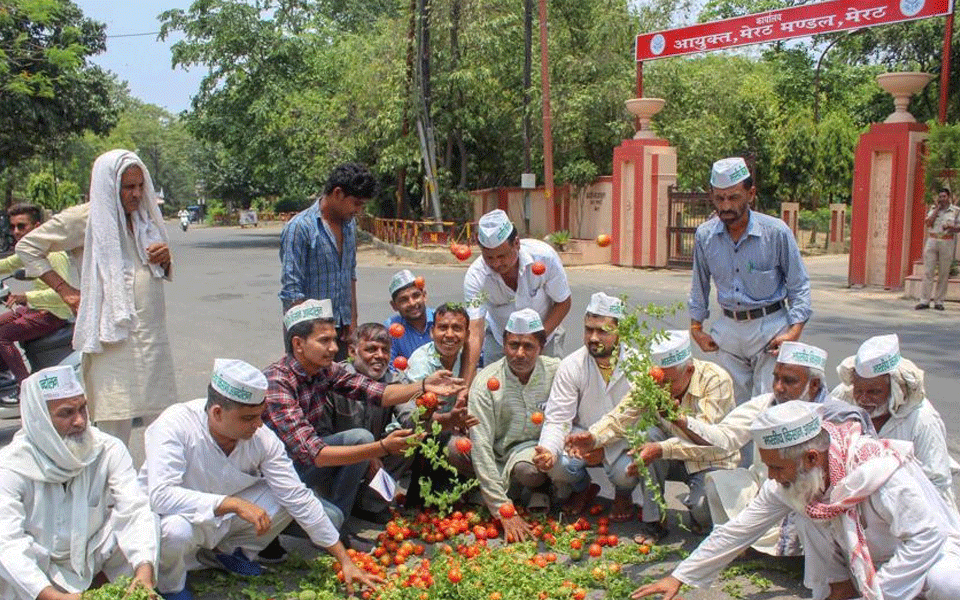 As farmers' protest enters Day 3, vegetable prices soar