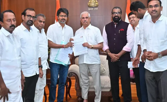 Vijay unable to prove majority, not invited for CM oath ceremony: Sources