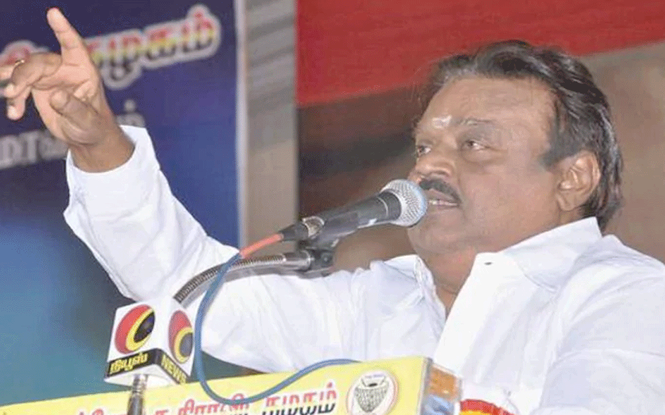 Vijayakanth's DMDK walks out of AIADMK-led front in TN following differences over seat-sharing