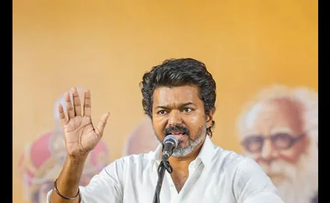 2026 Assembly polls charged up due to TVK entry: Actor Vijay tells cadres