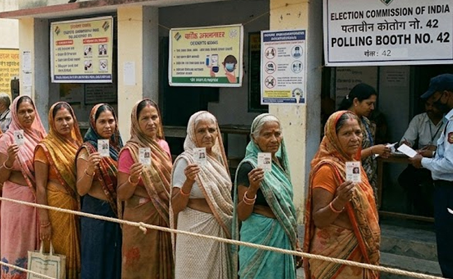 Massive turnout in assembly polls across states, women voters outnumber men: EC data
