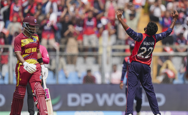 West Indies sail into Super Eights with nine-wicket hammering of Nepal in T20 World Cup