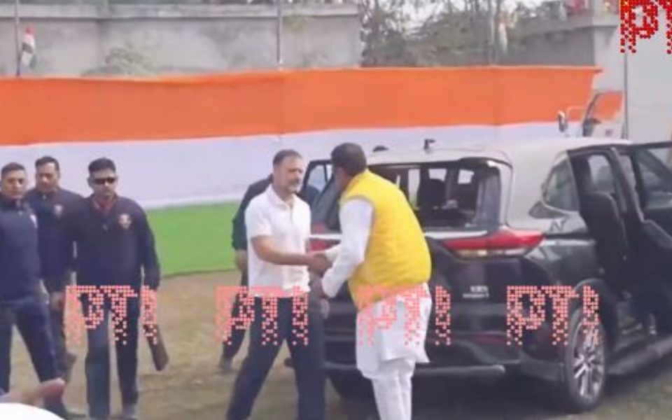 Rahul Gandhi's car windscreen damage: Adhir Ranjan alleges stone-pelting, Cong cites sudden braking