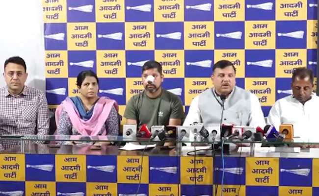 AAP's Sanjay Singh alleges attack on party councillor