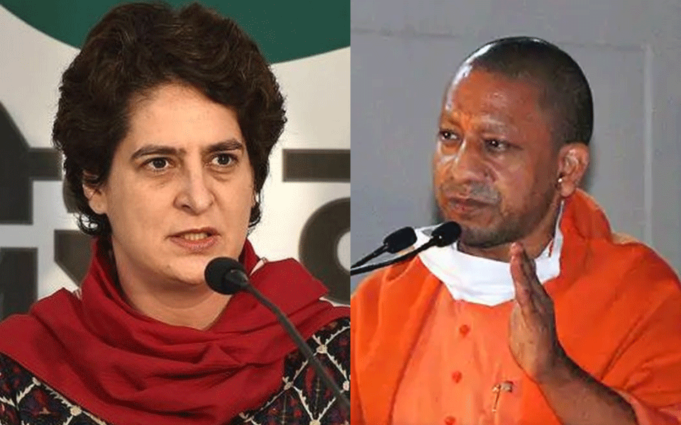 Priyanka Gandhi claims Yogi attending rallies despite 'coming in contact' with Covid-positive person