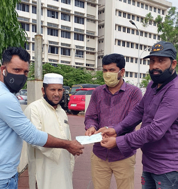 ‘Team B-Human’ donates Rs. 1 lakh for treatment of 3-YO kid battling for life with 80% burn injuries