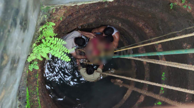 Udupi: Police officer, auto-driver get down into well to rescue 80-year-old woman