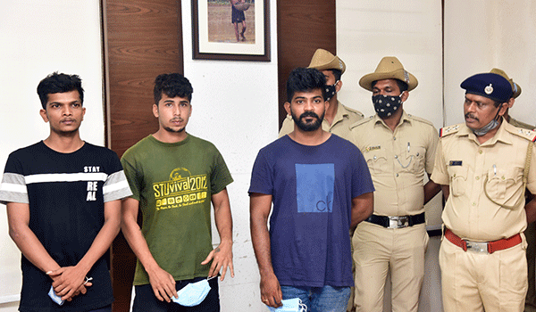 Three held for attempting to kidnap children in Mangaluru