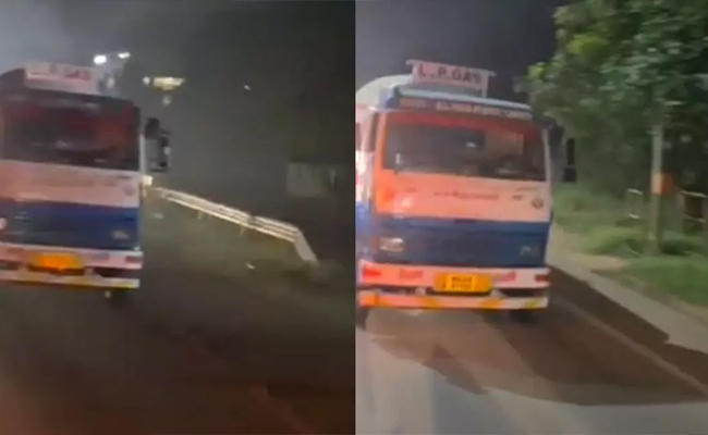 Udupi: Gas tanker driver assaulted by locals for haphazard, drunk driving; handed over to cops