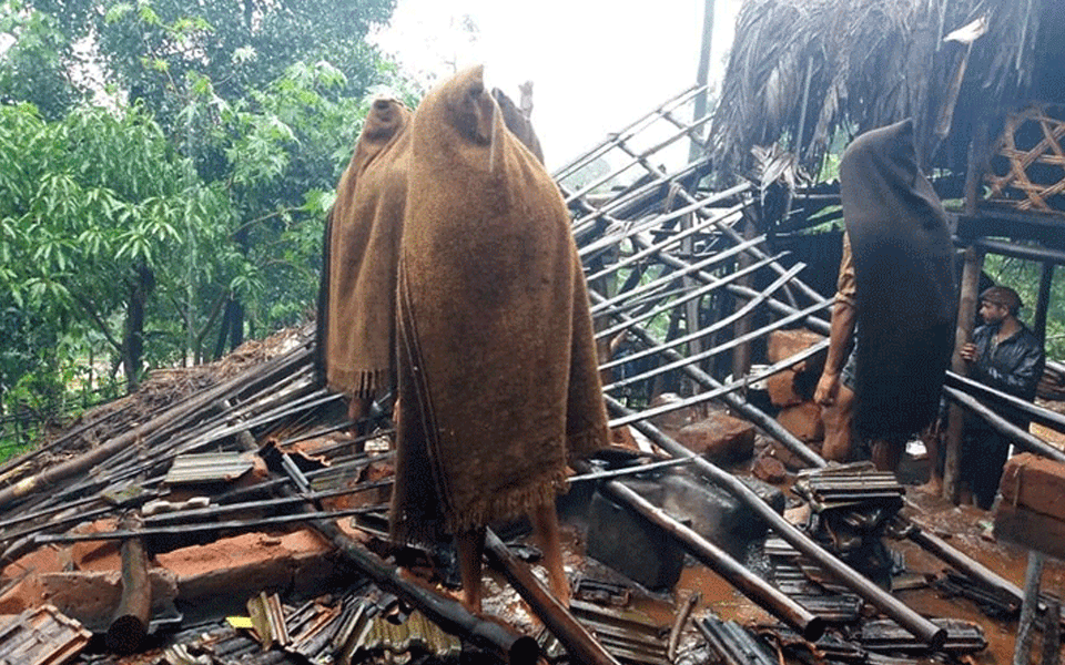 Rains continue to wreak havoc in Malnad: Four houses collapsed