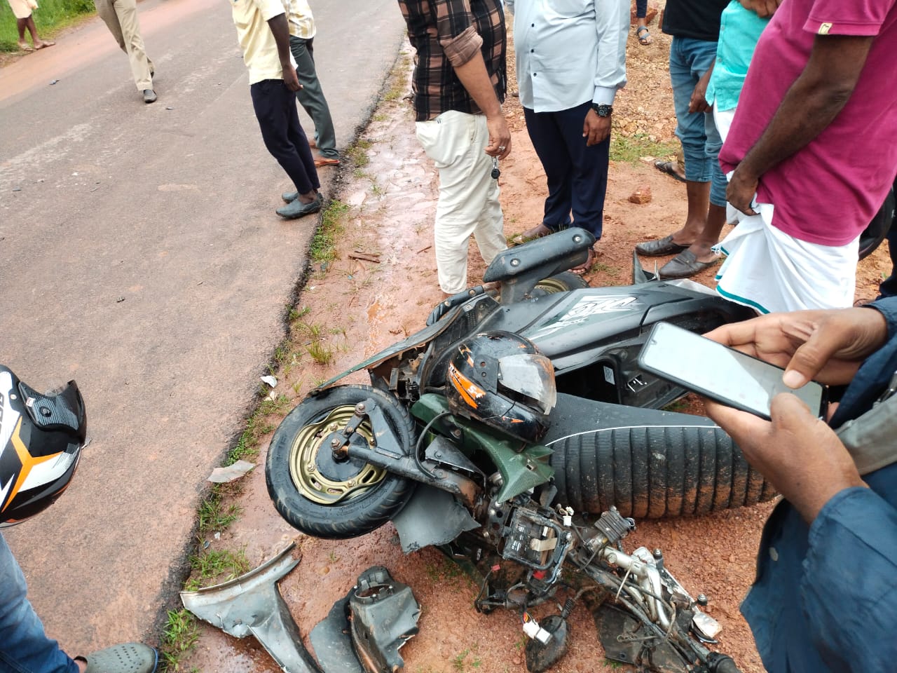 Puttur: Man killed in road accident as his scooter collides with car