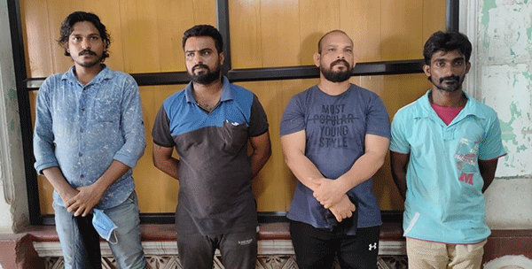 Vehicle theft case: Four rowdy-sheeters held in Mangaluru