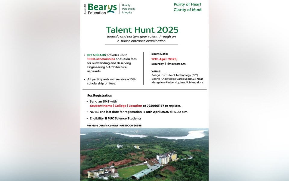 BIT to host ‘Talent Hunt 2025’ with scholarship opportunities for aspiring engineers, architects