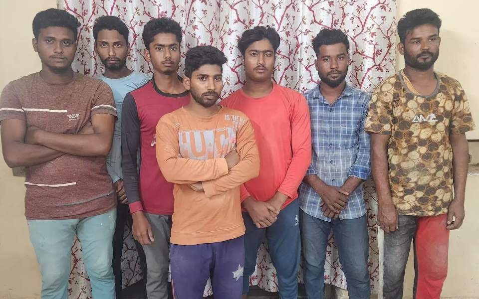 Malpe: Eight Bangladeshis held for illegal stay