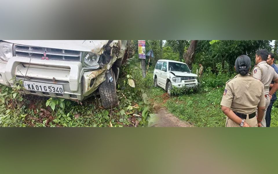 Mangaluru: Labourers sleeping on the footpath run over by car; two injured