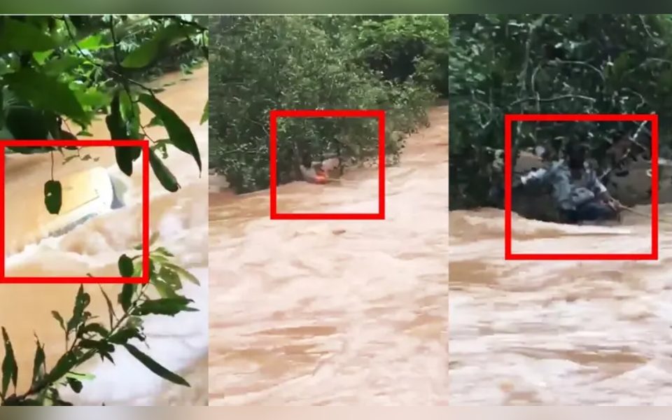 Youths, relying on Google Maps, drive vehicle into river in Kasaragod; rescued