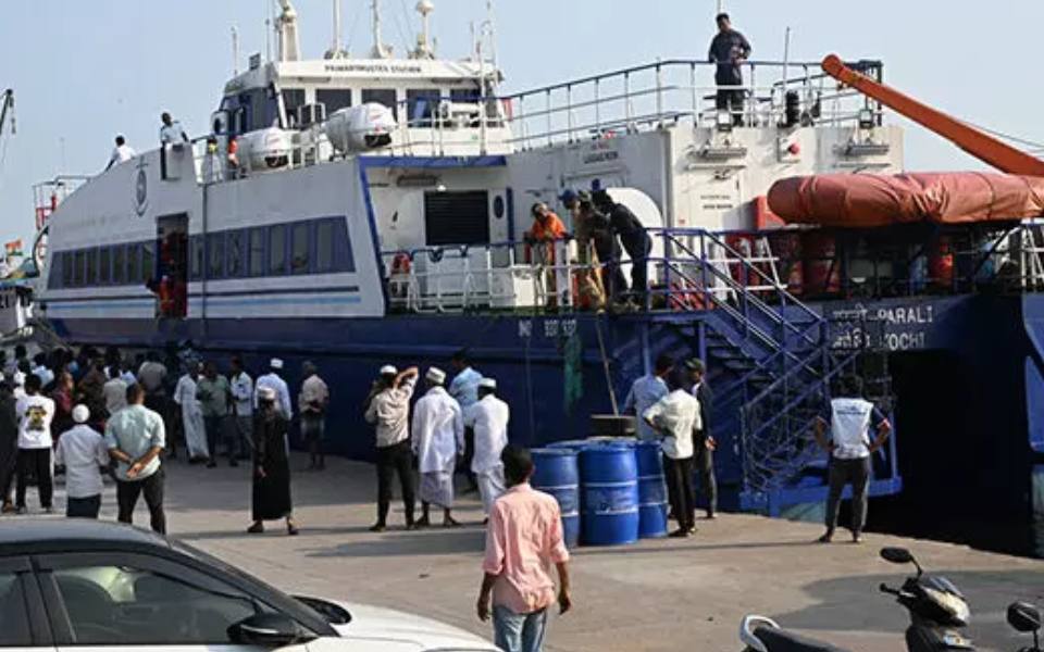 Lakshadweep-Mangaluru passenger vessel service resumes