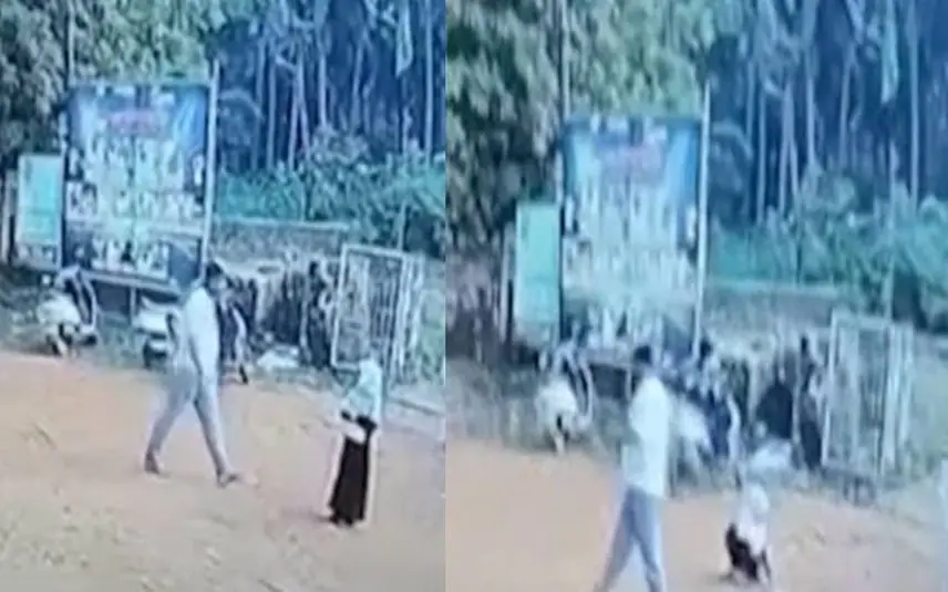 Man lifts, flings girl on road outside Madrassa in Manjeshwar, arrested; video goes viral