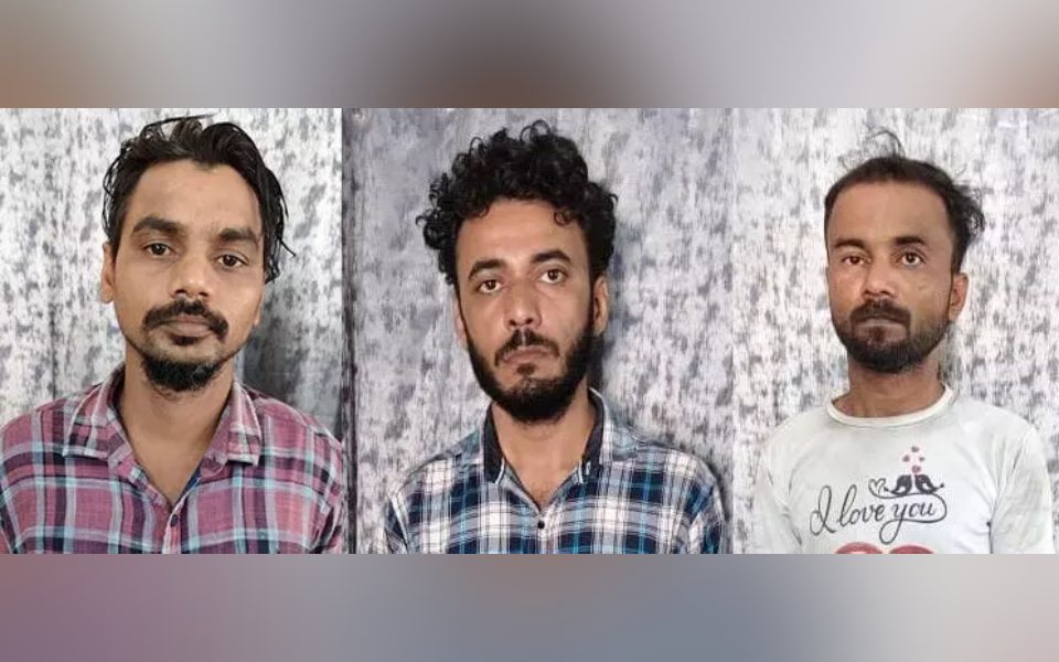 Three arrested with narcotics in Manipal lodge raid
