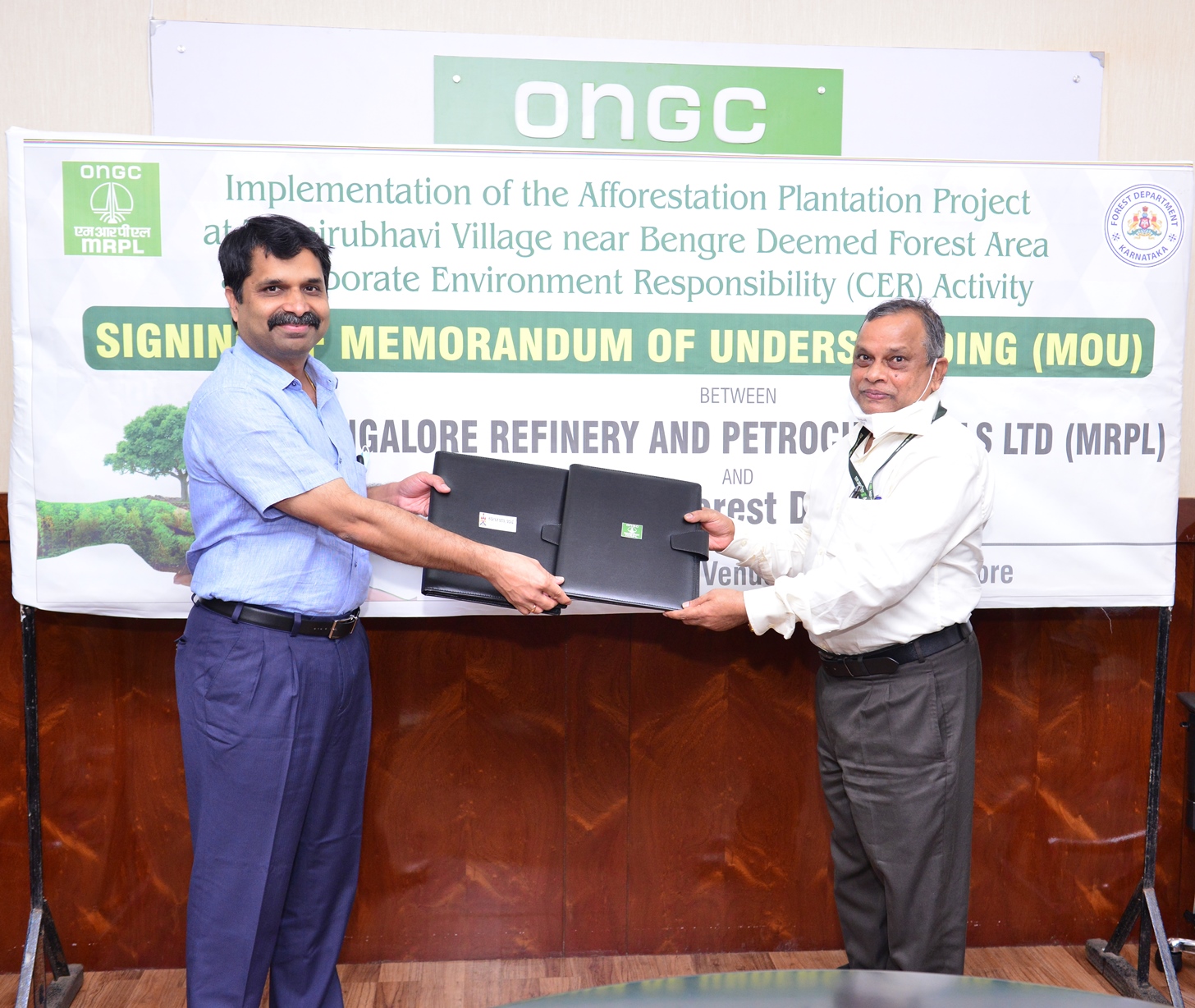 Mangaluru: MRPL inks MoU with Forest Department to green coastal region