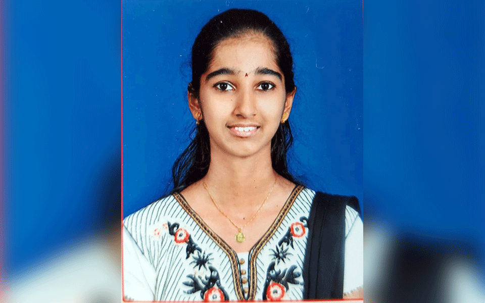 Udupi girl who had secured second state rank in SSLC 2018, now tops state in PUC Science stream
