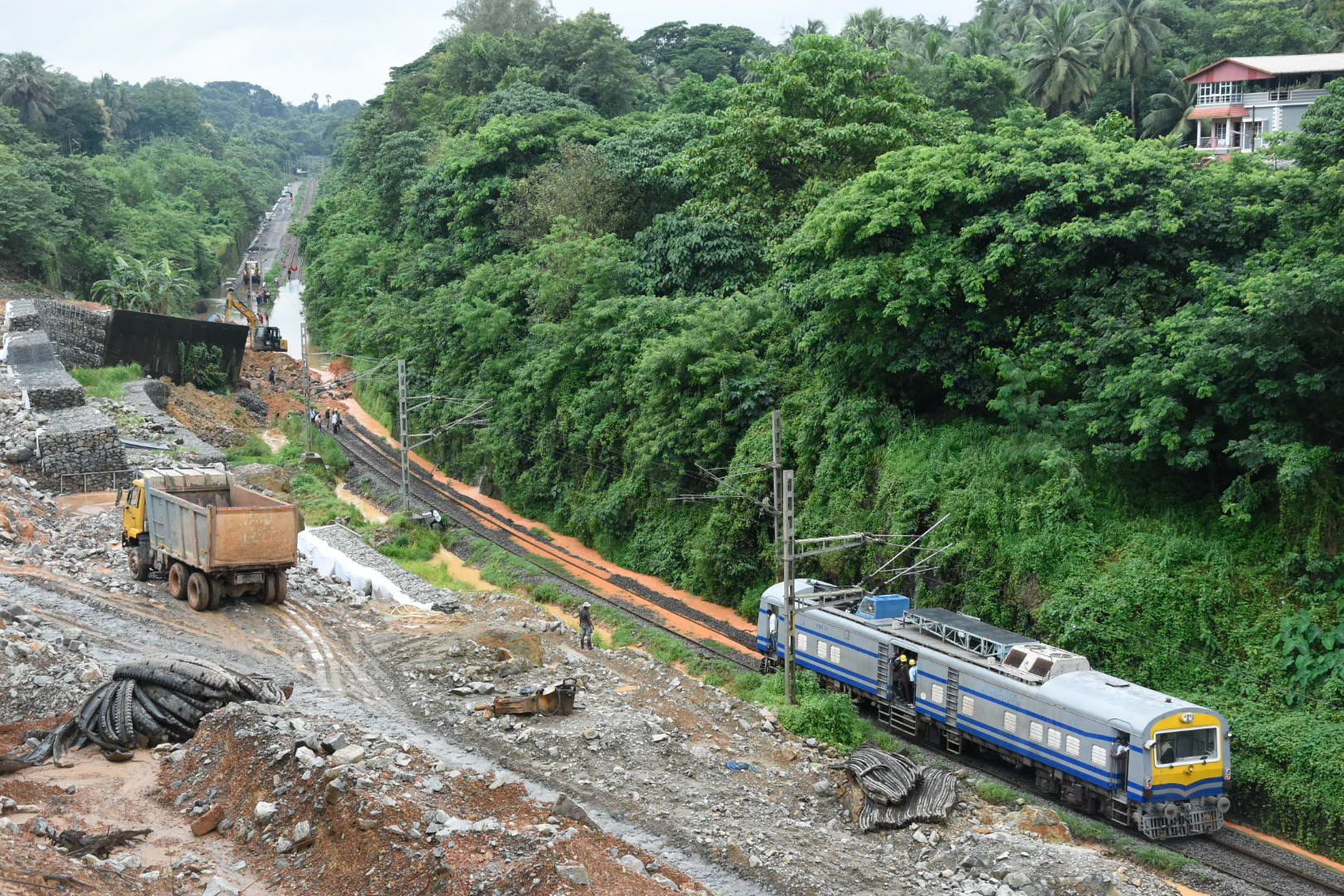 Mangaluru: Trains rescheduled, regulated after landslip