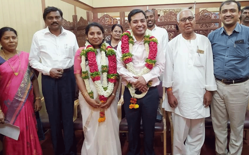 Udupi DC enters wedlock with IAS officer in simple ceremony