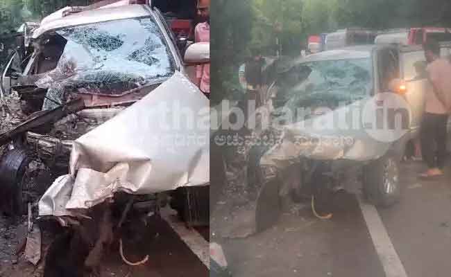 Mother, son from Panemangaluru killed in road accident at Shiradi Ghat