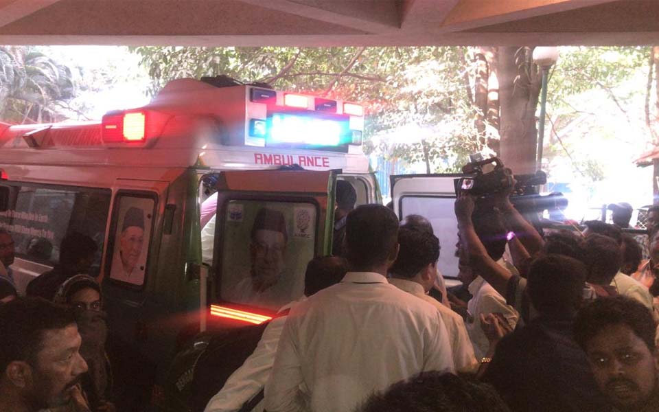 Ambulance with 40-day old child reaches Bengaluru from Mangaluru in 4 hours 30 minutes