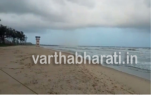 Tornado appears in Panambur beach!