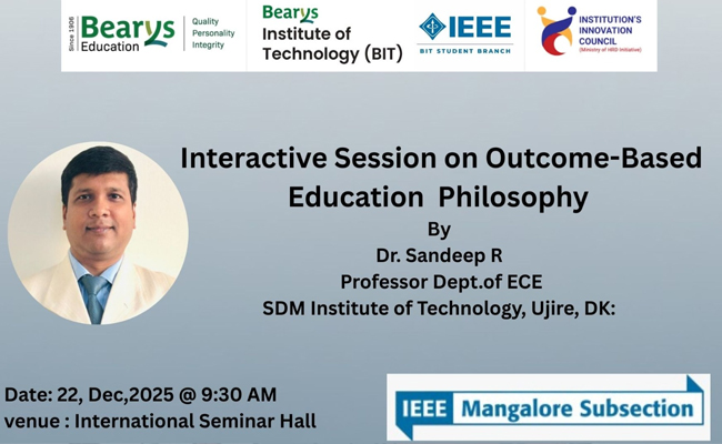 Interactive Session on Outcome-Based Education Held at BIT