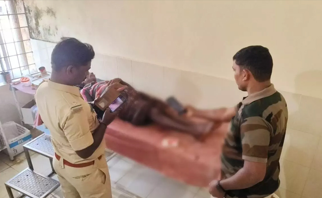 Leopard attacks man in Belthangady billage; Victim escapes by climbing areca tree