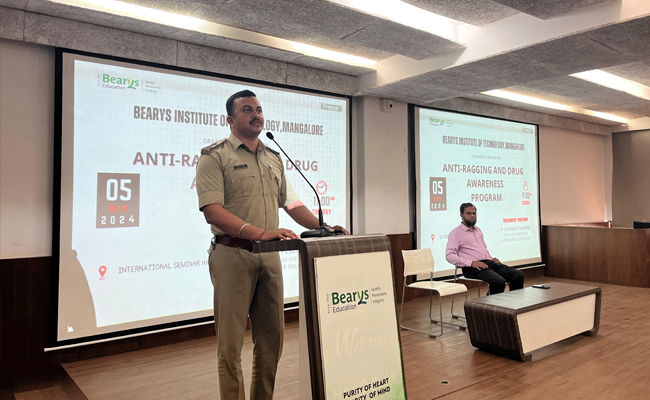 Mangaluru: Anti-Ragging and drug awareness event held at BIT