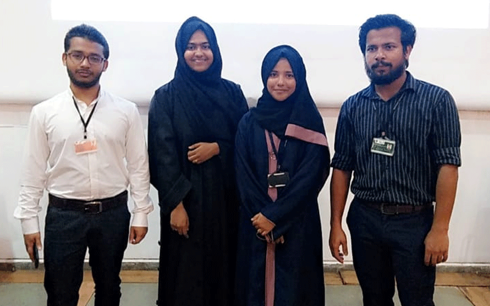 BIT students win best project award by Karnataka State Council for Science and Technology