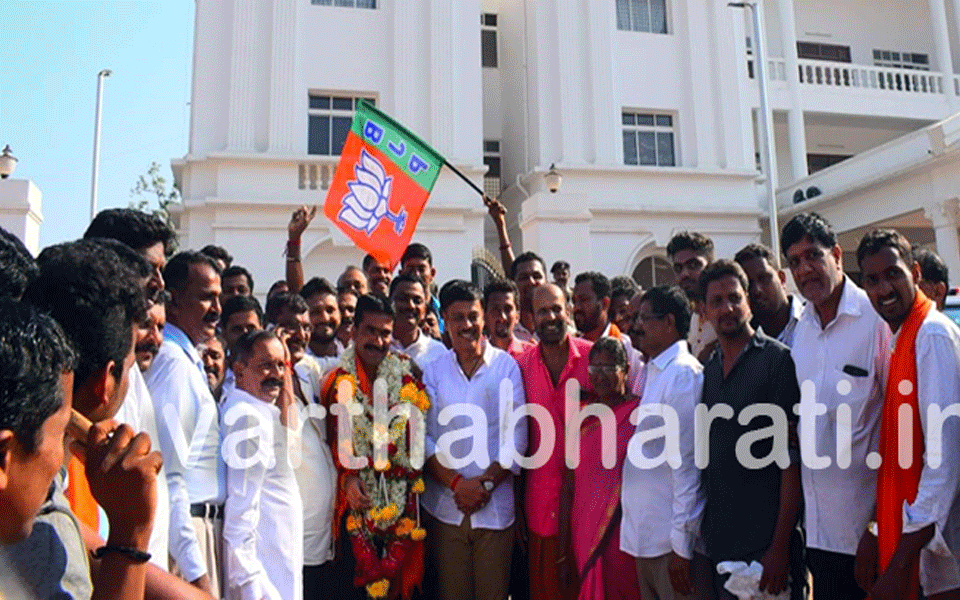 Sangabettu Taluk Panchayat elections: BJP-backed candidate wins