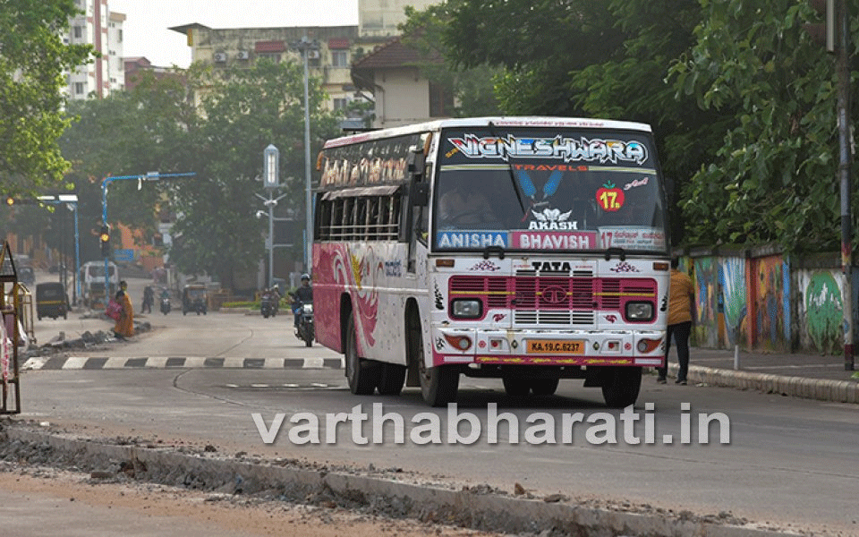 Dakshina Kannada District: Private Buses Resume Operations