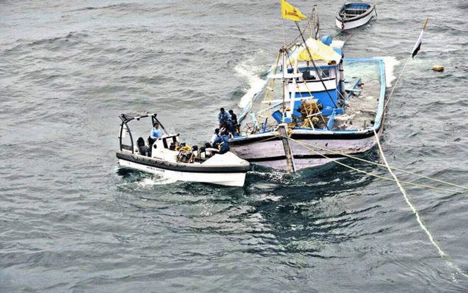 Coast Guard rescues 9 fishermen stranded near Karwar