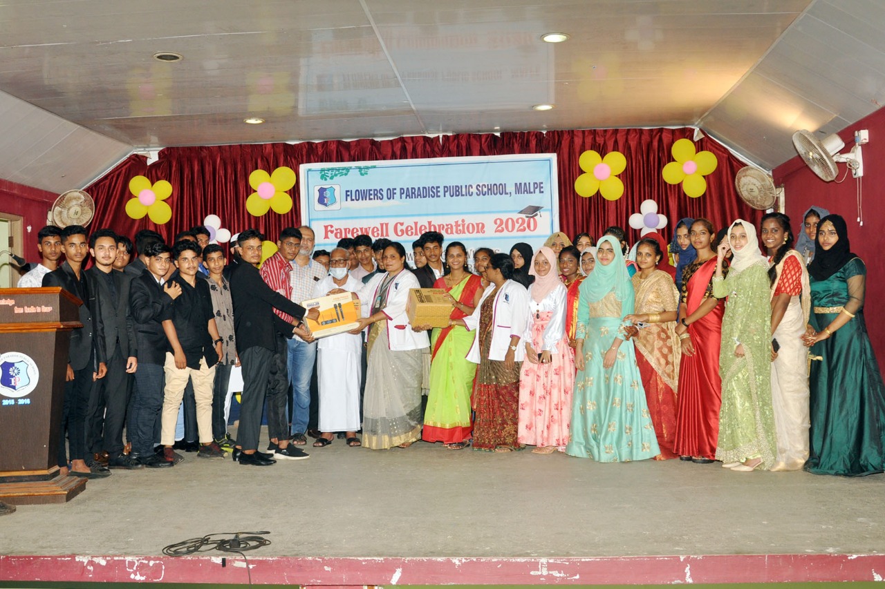 Malpe: Flowers of Paradise Public School holds farewell for outgoing students