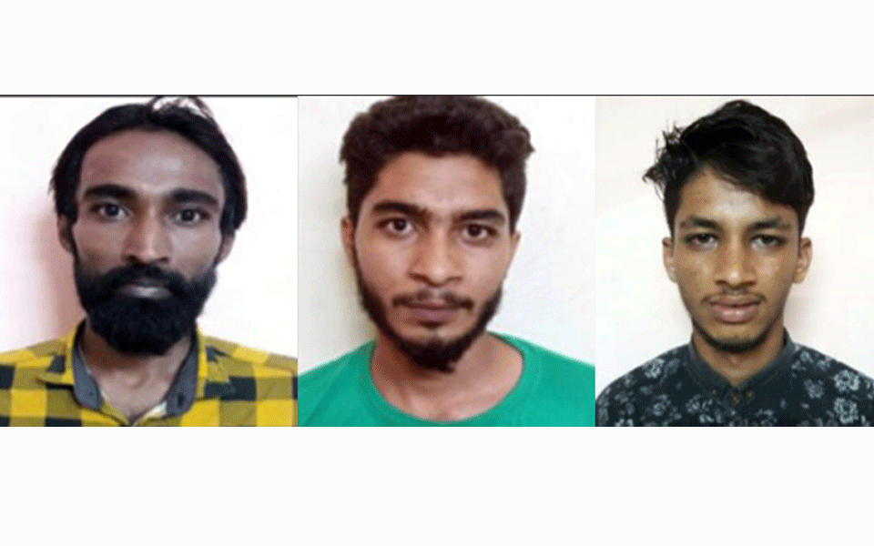 Ganja smuggling gang busted in Mangaluru; Three held, 4kg ganja seized