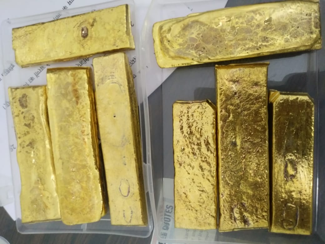 Mangaluru: Seven arrested for illegally transporting gold worth Rs. 4 crore on train