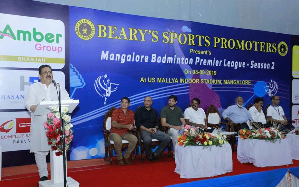 Mangaluru: Bearys Sports Promoters'  Badminton Premier League begins