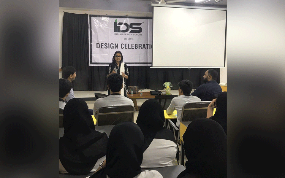 IDS' monthly ‘Design Celebration’: Award winning architect Monica Kamath interacts with students