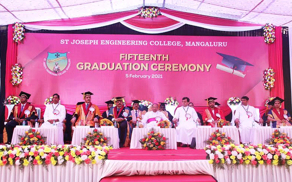 St Joseph Engineering College hosts its Fifteenth Graduation Ceremony