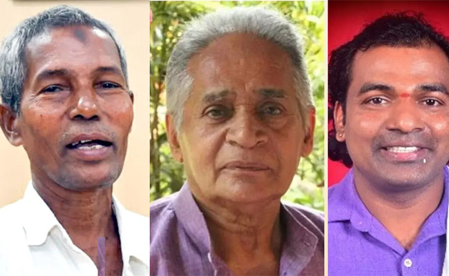 Mangalore University confers honorary doctorates on Harekala Hajabba, Govinda Bhat, Ravish Padumale