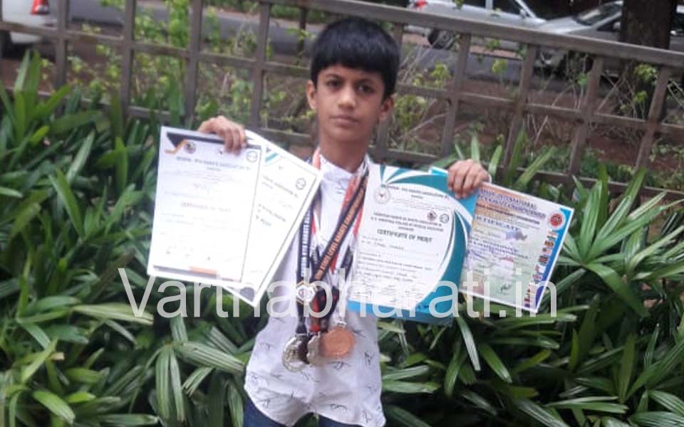 Mangaluru student bags second place at the 17th State Level Open Karate Championship