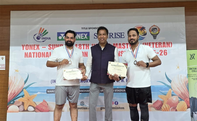Mangaluru’s shuttlers win Bronze Medal at National Level Badminton Championship