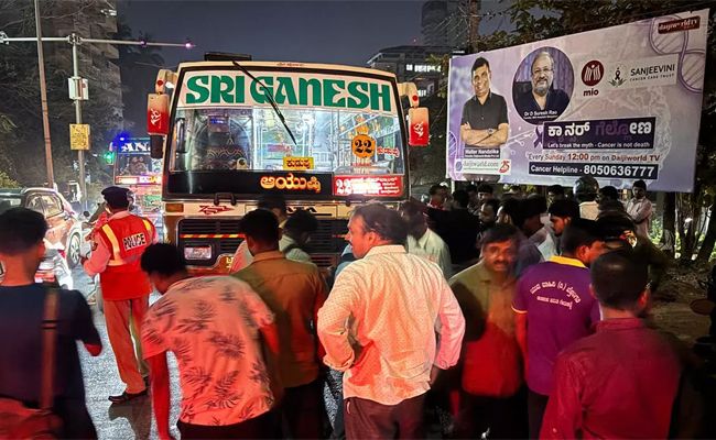 Mangaluru: 26-year-old girl killed on spot in bus-scooter collision at Nanthoor