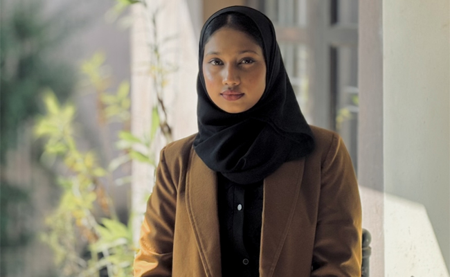 IDS student Ayesha Haneena secures first rank in Mangalore University BSc Interior Designing