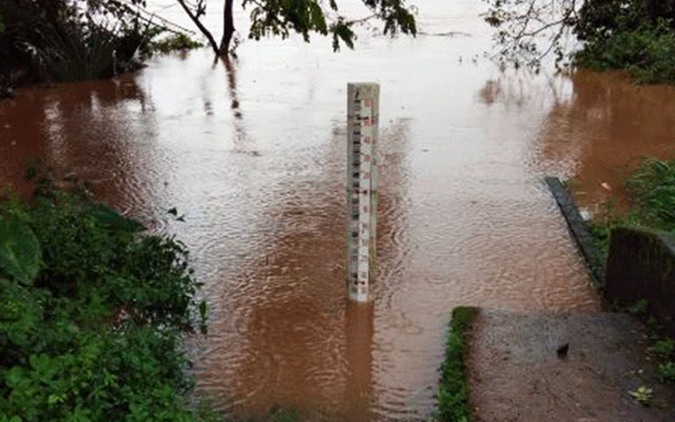 Bantwal: Netravati River reduces from danger mark